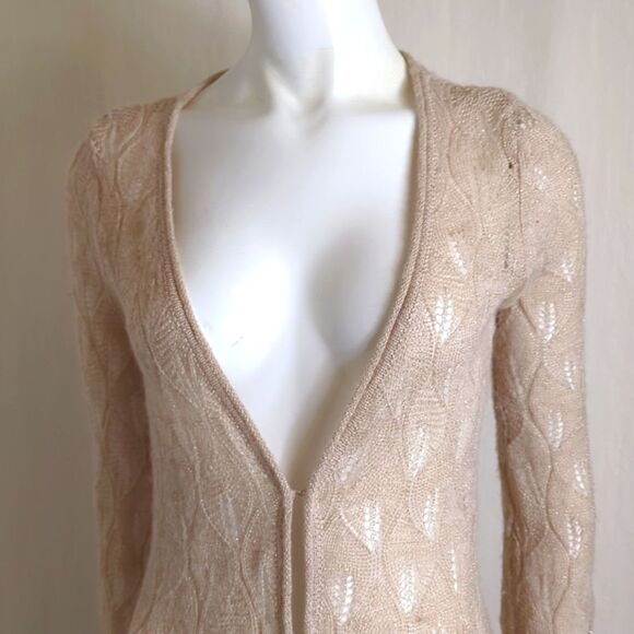 Boho Sweater Tan Size XS - Picture 2 of 6